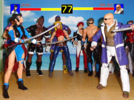 Shiki (Samurai Shodown) Custom Action Figure