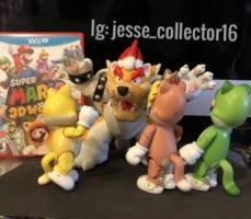 Bowser Meowser Super Mario 3D World (Nintendo) Custom Action Figure