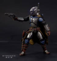 Mandalorian Jedi Hunter (Star Wars) Custom Action Figure