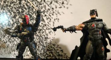 Deathstroke (Battle Damaged) (DC Universe) Custom Action Figure