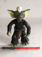 Darth Stripe - Gremlin Sith Lord (Star Wars) Custom Action Figure [Front View]