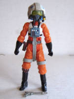 Do Heeda - Kel Dor Rebel Pilot (Star Wars) Custom Action Figure [Front View]