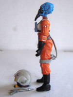 Do Heeda - Kel Dor Rebel Pilot (Star Wars) Custom Action Figure [Left View]