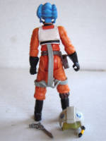 Do Heeda - Kel Dor Rebel Pilot (Star Wars) Custom Action Figure [Rear View]