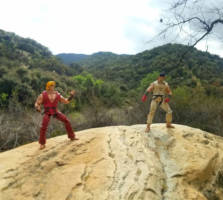 Ryu and Ken (Street Fighter) Custom Action Figure