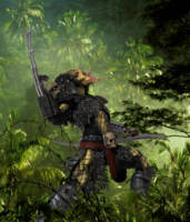 Ultimate Scarface Predator (Real Chainmail) (Predator) Custom Action Figure