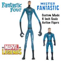 Mr. Fantastic a/k/a Reed Richards (Fantastic Four) (Marvel Legends) Custom Action Figure