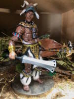 Indlovu (Forceful) ; Zulu Warrior (Gladiator) Custom Action Figure
