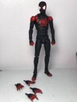 MAFEX Miles Morales Spider-man (Spiderman Into the Spiderverse) (Marvel) Custom Action Figure