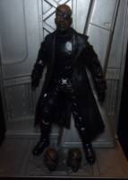 Marvel Legends Nick Fury 3 headsculpts (Marvel Legends) Custom Action Figure