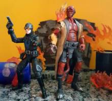 Lobster Johnson v2 (Hellboy) Custom Action Figure