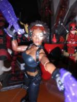 Domino (Deadpool 2 inspired) (Marvel Legends) Custom Action Figure [Deadpool approved lol]