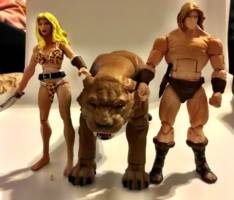 Shanna the She Devil (Marvel Legends) Custom Action Figure [Shanna , Zubu & Kazar]