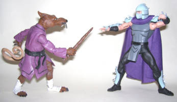 Master Splinter (NECA '87 Cartoon Style) (Teenage Mutant Ninja Turtles) Custom Action Figure [I bet $50 on the rat with the pointed stick]