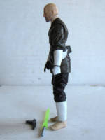 John McClain - Jedi Knight - A Star Wars/Die Hard Mashup (Star Wars) Custom Action Figure [Left View]