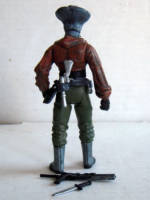 Castorus - Fu-Lum Bounty Hunter - Star Wars/Dragonball Mashup (Star Fox) Custom Action Figure [Rear View]