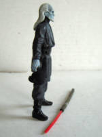 Darth Weisvolker - White Walker Sith - A Star Wars/Game of Thrones Mashup (Star Wars) Custom Action Figure [Right View]