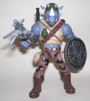 Bebop & Rocksteady ('87 Cartoon Style) (Teenage Mutant Ninja Turtles) Custom Action Figure [Ridiculous Rhino!]