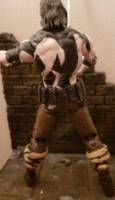 Conan the Barbarian with Warpaint (WWE) Custom Action Figure [Conan warpaint with knife belt]