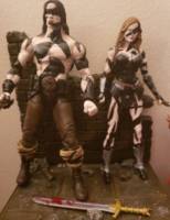 Valeria from Conan the barbarian (DC Direct) Custom Action Figure