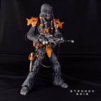 Black Krrsantan (Star Wars) Custom Action Figure