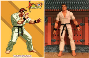 Takuma Sakazaki (Art of Fighting) Custom Action Figure