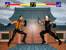 Nameless (King of Fighters) Custom Action Figure