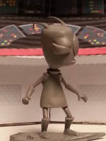 Invader ZIM (Self Customs) Custom Miniature / Figurine [Invader ZIM]