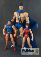 DC Freedom Fighters Doll Man & Doll Girl (DC Universe) Custom Action Figure