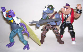 Baxter "The Fly" Stockman (NECA '87 Cartoon Style) (Teenage Mutant Ninja Turtles) Custom Action Figure [Youz betta do wut da boss tells yaz, er ELSE!!]