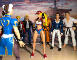 Terry Bogard (Female Version) (SNK) Custom Action Figure [Heres comes a new challenger]