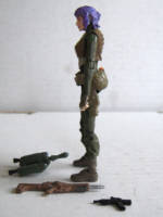 Lt. Amilyn Holdo - Resistance Marine (Star Wars) Custom Action Figure [Left View]