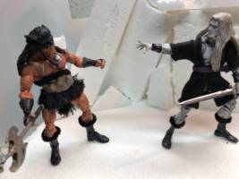 Lord Nekron / Fire and Ice (Movie Maniacs) Custom Action Figure