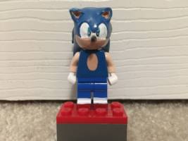 Lego Sonic (Lego) Custom Miniature / Figurine [Front]