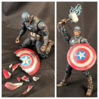 Worthy Captain America (Endgame Finale Battle) (Marvel Legends) Custom Action Figure