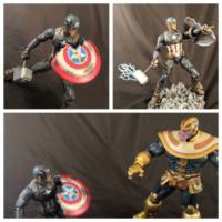 Worthy Captain America (Endgame Finale Battle) (Marvel Legends) Custom Action Figure
