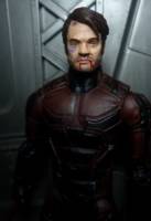 Netflix Daredevil with unmasked head (Marvel Legends) Custom Action Figure