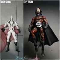 New sentry (Marvel Legends) Custom Action Figure