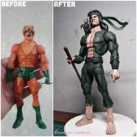 Si buta dari gua hantu (Self Customs) Custom Action Figure