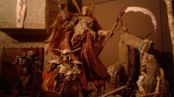 Skeleton Knight (Original) Custom Diorama / Playset