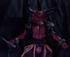 1/6 Tim Curry as Lord of Darkness from Legend (1985) (Darkness) Custom Action Figure