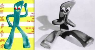 *Custom Restoration* First Edition Original 1960s Gumby Toy (Created by Art Clokey) (Gumby) Custom Action Figure [Art Clokey's Personal Work!]