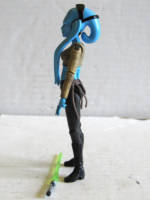 Pavalaguna - Diva Jedi - A Star Wars/Fifth Element Mashup (Fifth Element) Custom Action Figure [Left View]
