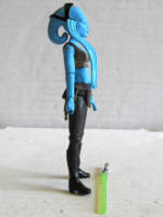 Pavalaguna - Diva Jedi - A Star Wars/Fifth Element Mashup (Fifth Element) Custom Action Figure [Right View]