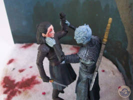 Arya Vs Night King Diorama (Game of Thrones) Custom Diorama / Playset