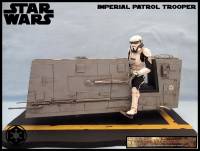 Imperial Patrol Trooper (Star Wars The New Empire) Custom Diorama / Playset
