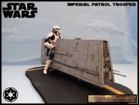 Imperial Patrol Trooper (Star Wars The New Empire) Custom Diorama / Playset