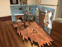 Evil dead 2 cabin dio (Evil Dead) Custom Diorama / Playset