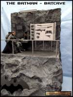 Batcave and Batman (Batman) Custom Diorama / Playset