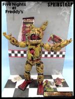 Withered Springtrap (Five Nights at Freddy’s) Custom Diorama / Playset